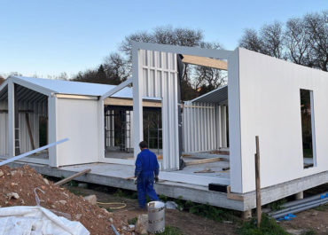 Proceso de obra de una casa modular
