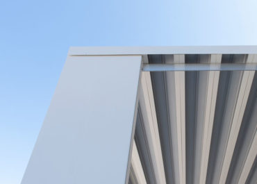 Plano detalles de panel Walluminium de una casa modular